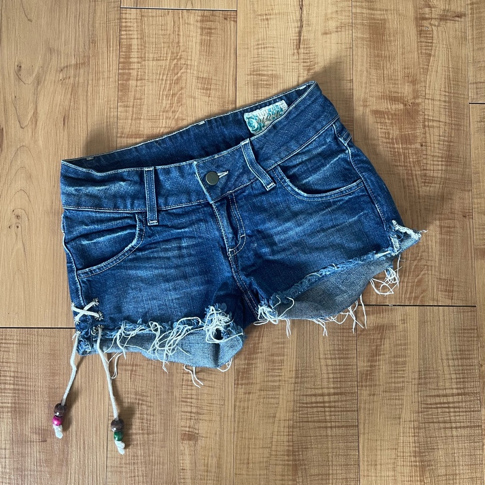 Vintage Siwy Low Rise Denim Short Size 25 NWOT